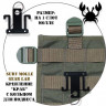 Крепление MOLLE Surv Gear Lab Краб с кольцом для подвеса